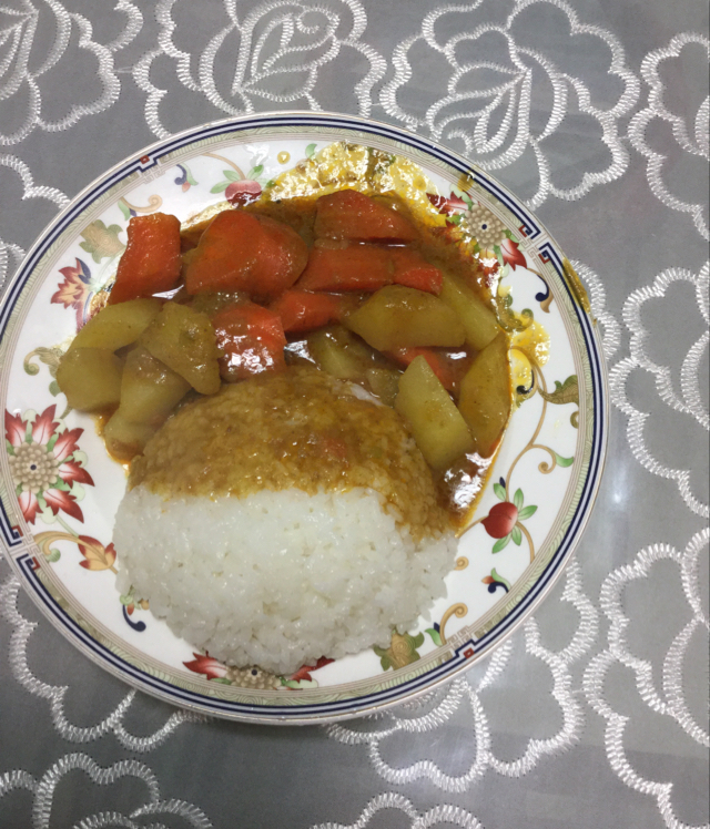 咖喱土豆饭
