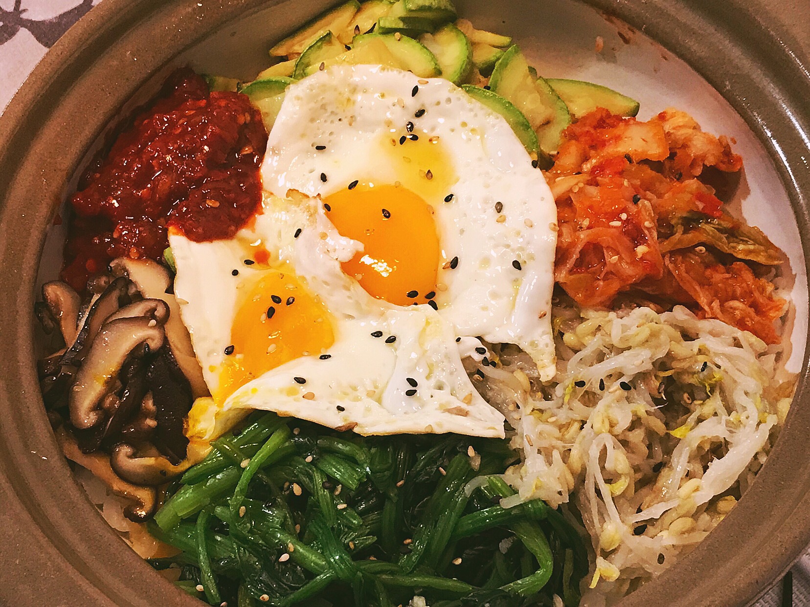 韩式石锅拌饭 비빔밥的做法