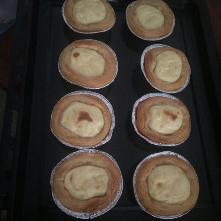 不加淡奶油蛋挞