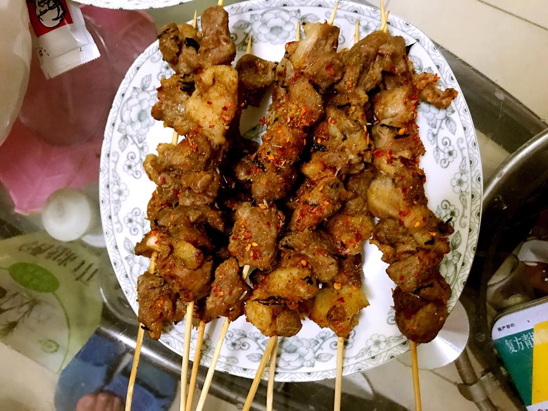 烤箱版羊肉串（简易版）