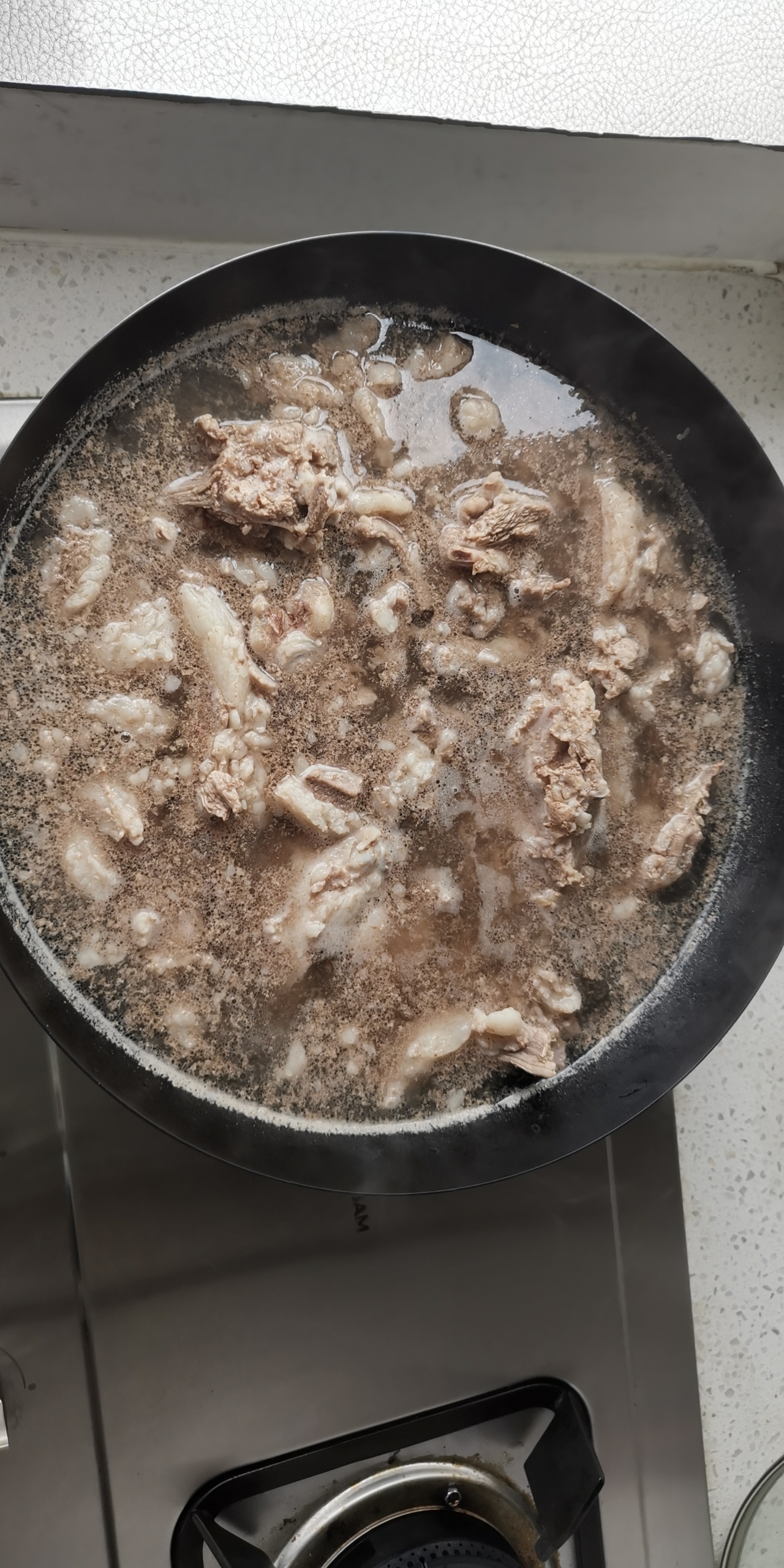 陕北传统炖羊肉的做法 步骤3