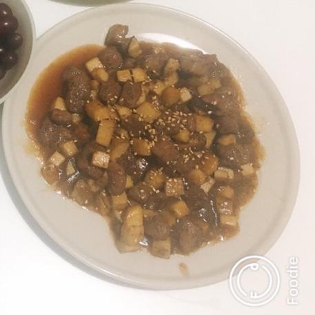 杏鲍菇牛肉粒