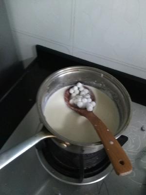 牛奶小汤圆的做法 步骤3