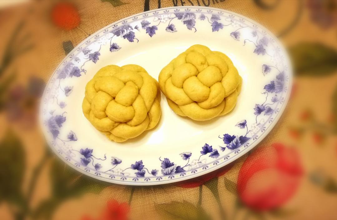 绣球馒头！