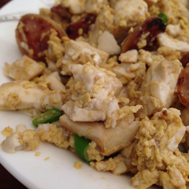 蛋包豆腐丁