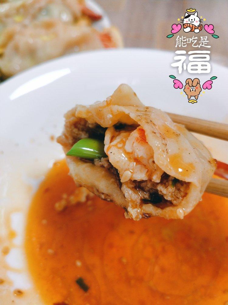 【大虾抱蛋饺】