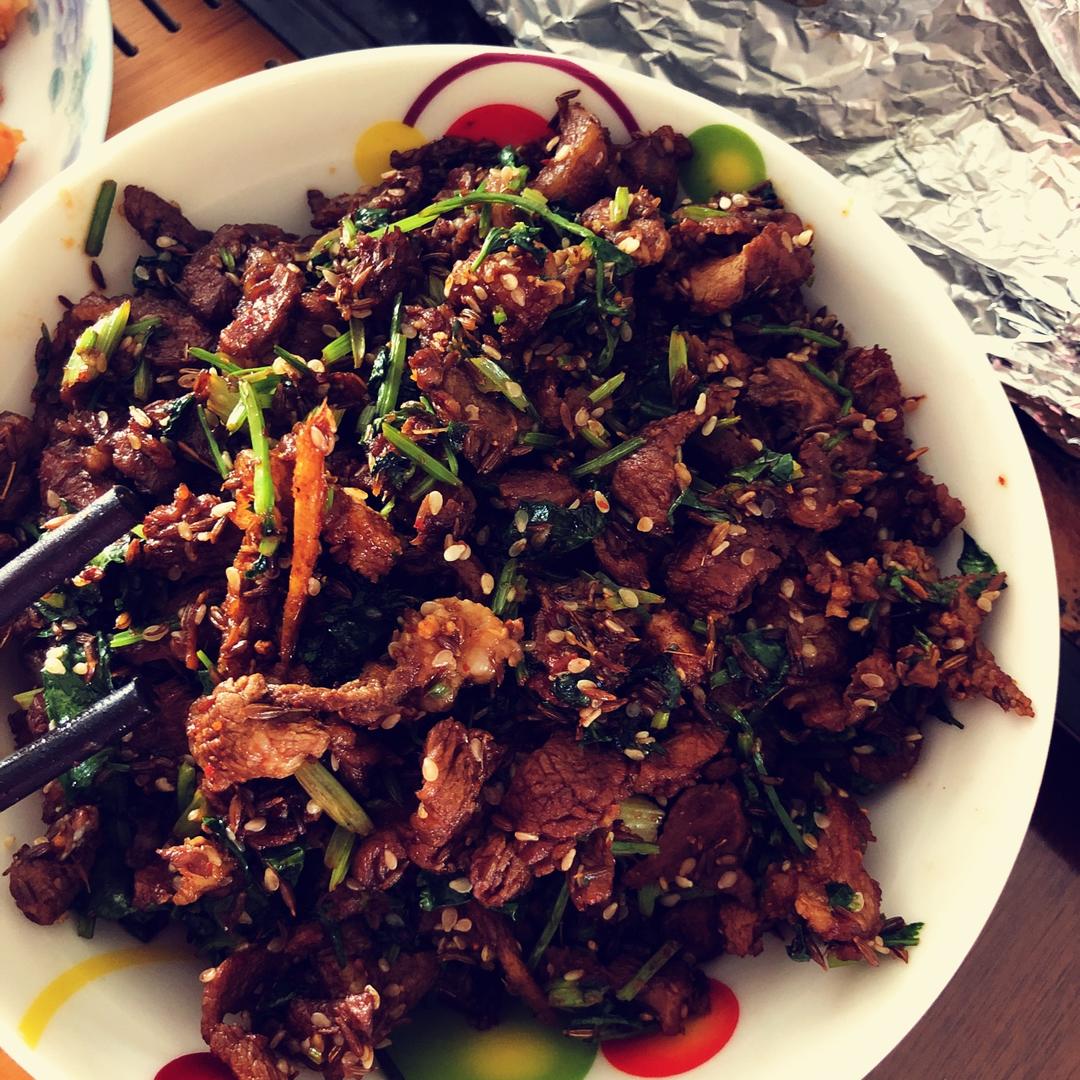 孜然羊肉