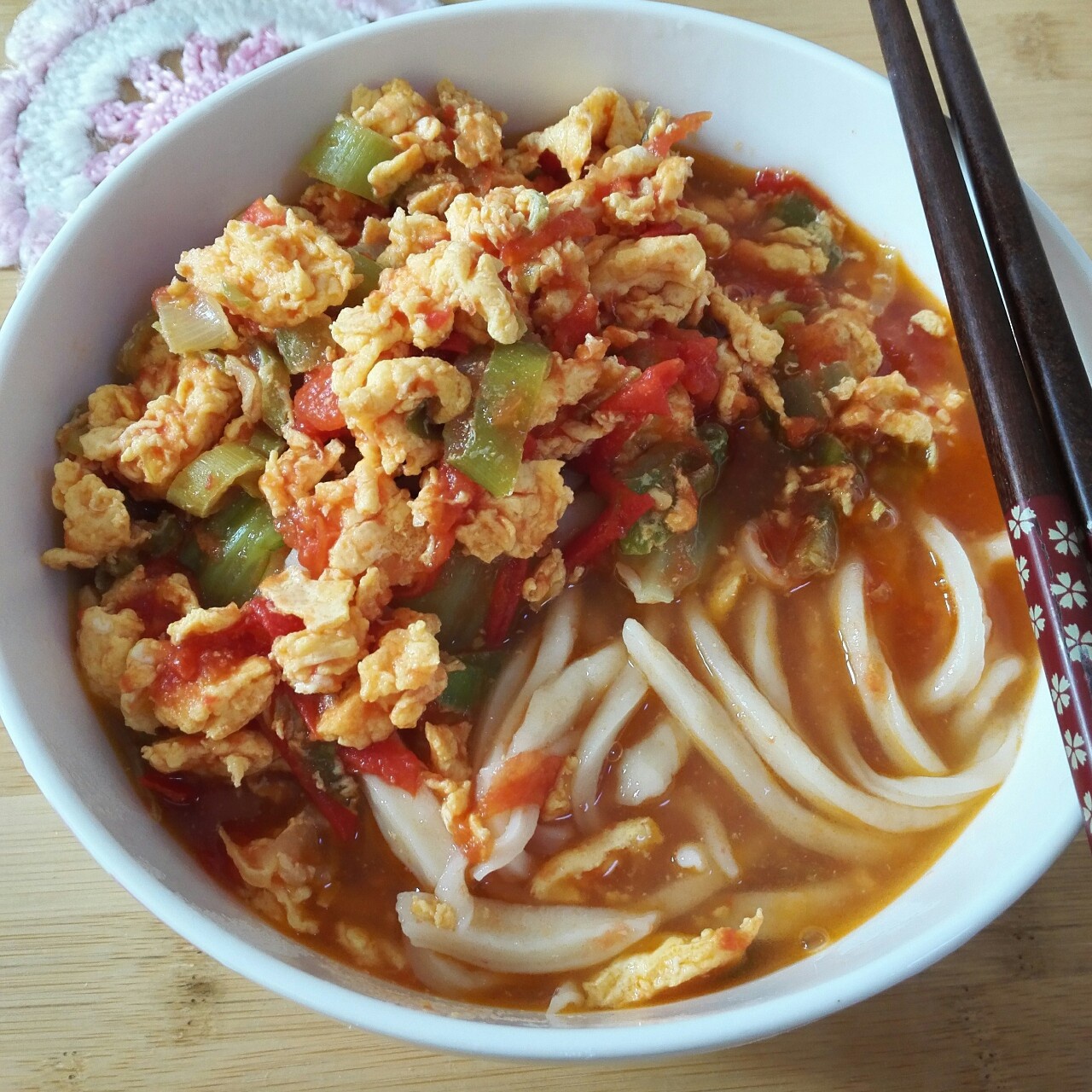 鸡蛋手擀面