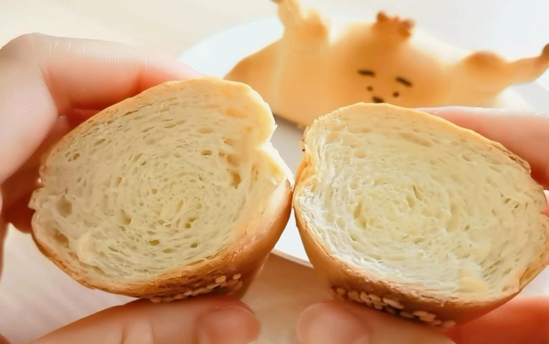 纯奶手撕吐司的做法 步骤1