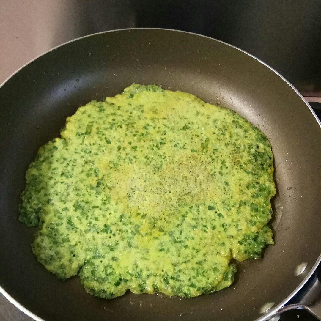 韭菜鸡蛋饼