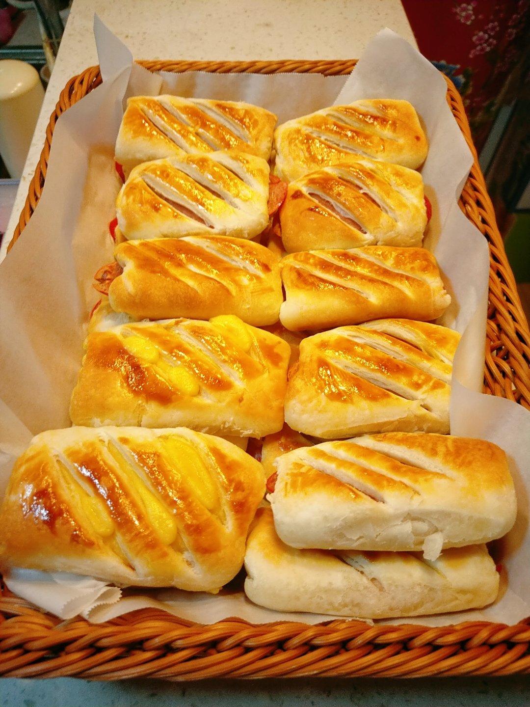 火腿烧饼