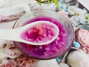 美容养颜、抗氧化紫薯银耳粥的做法 步骤10