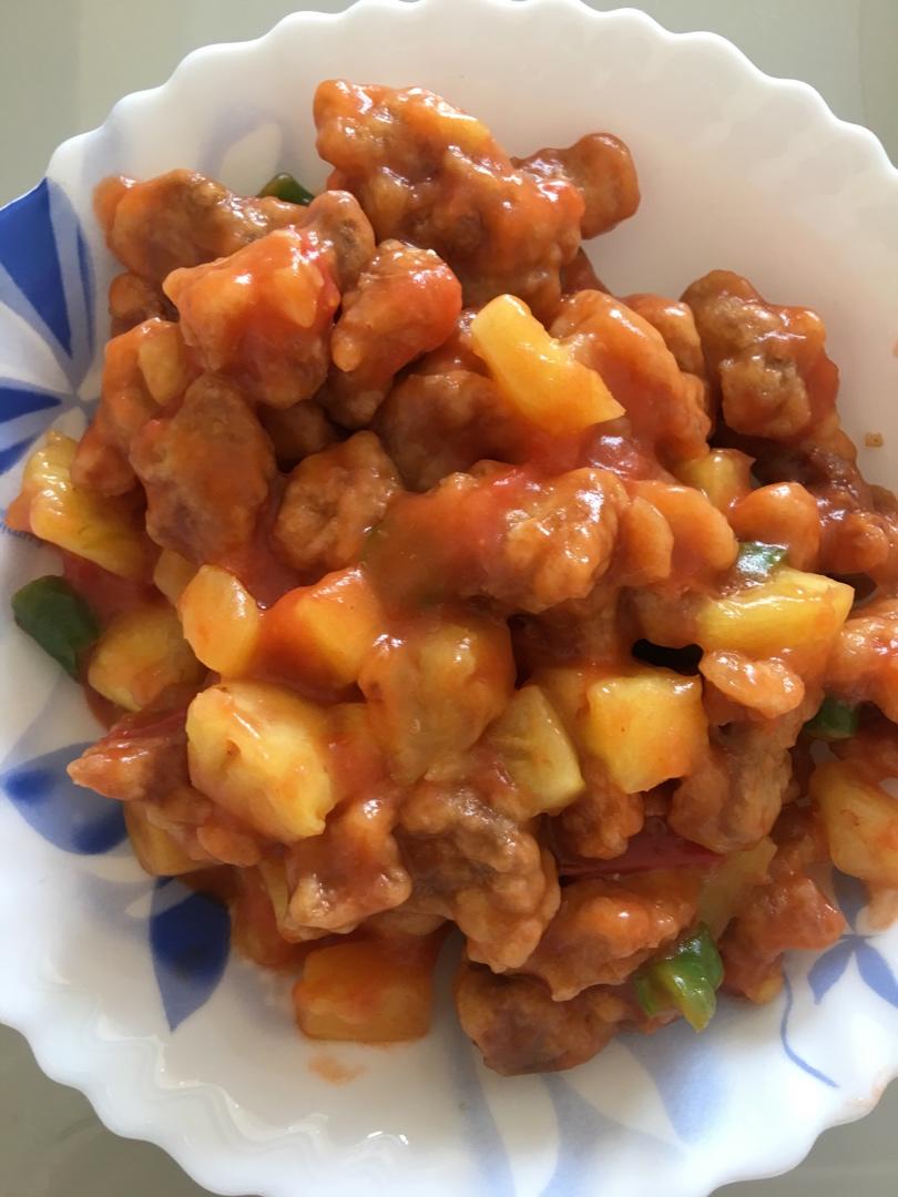 菠萝咕噜肉