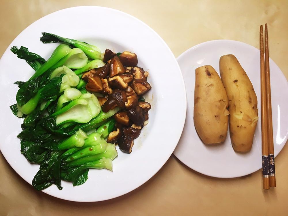 蚝油香菇小油菜