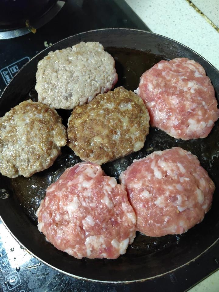 超详细汉堡牛肉饼｜附自制汉堡搭配#Healthymeals#减脂必撸16