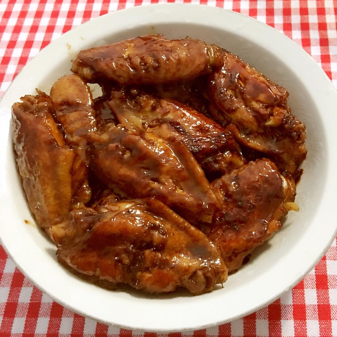 可乐鸡翅（无油加姜版）