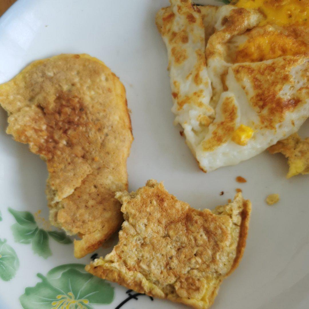 燕麦鸡蛋饼~快手早餐