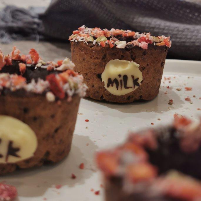 🍪牛奶曲奇杯🥛可接可吃还免洗‼️