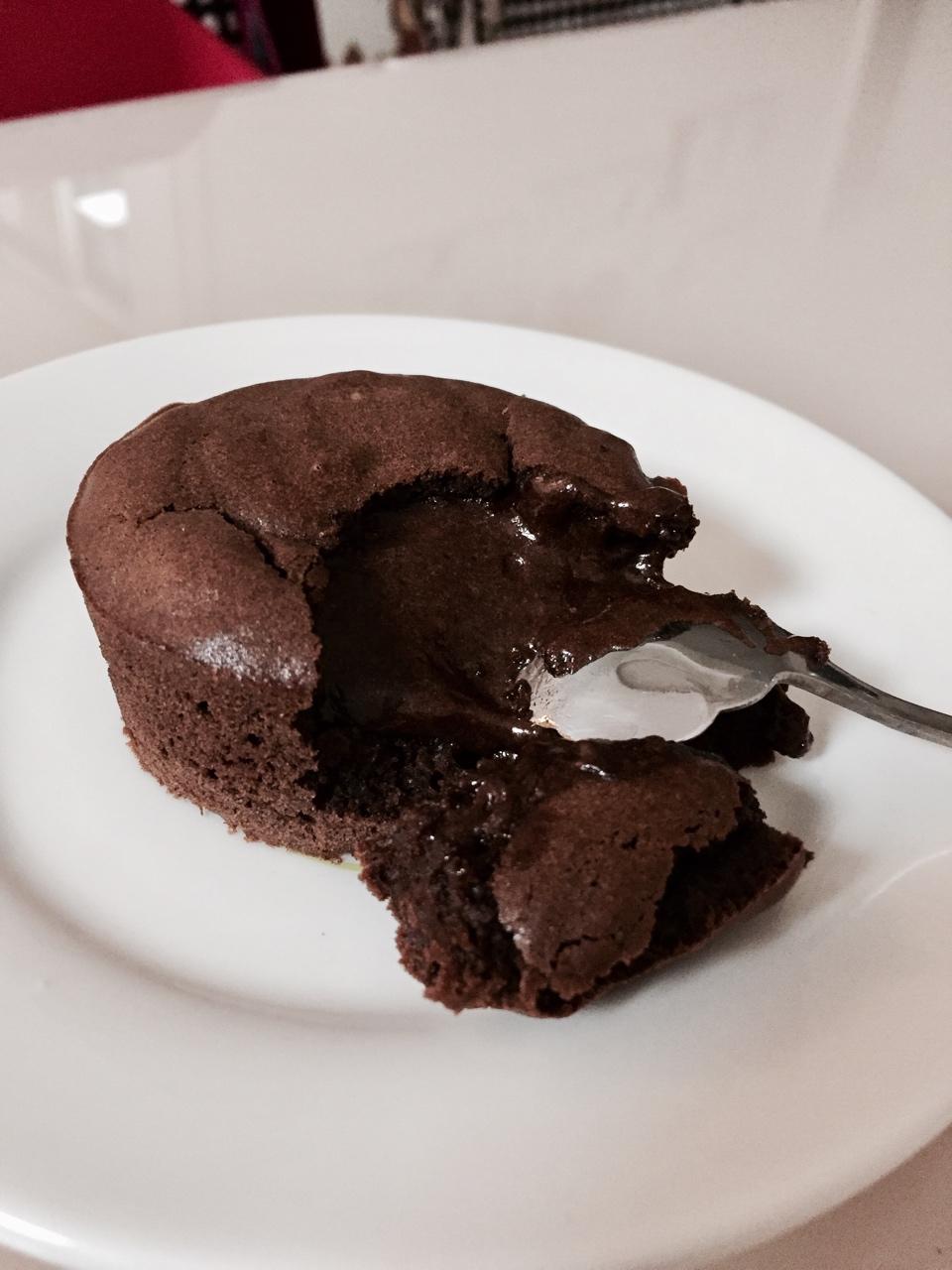 巧克力熔岩蛋糕