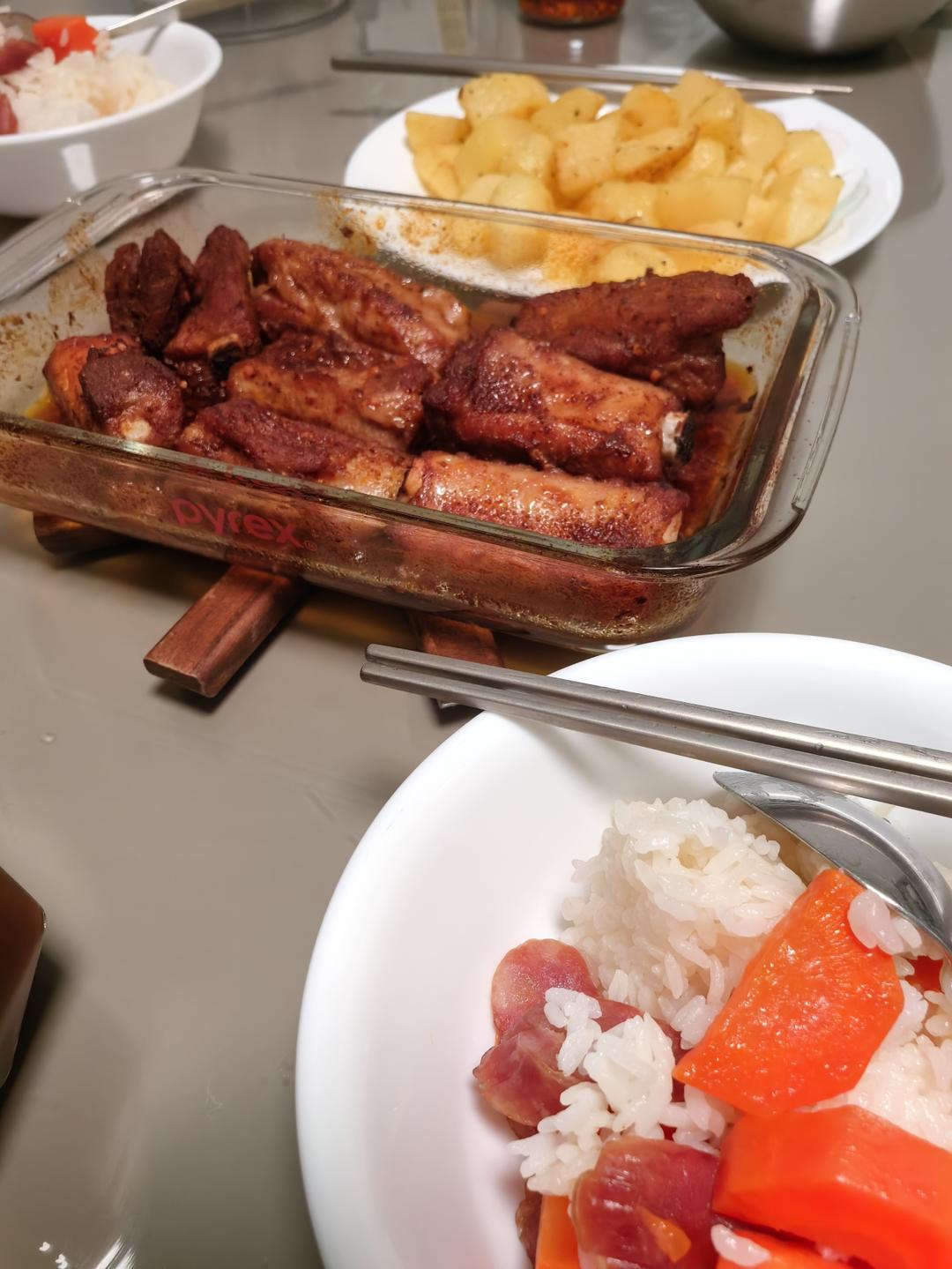 北美文学城私房名菜--翠花烤排骨