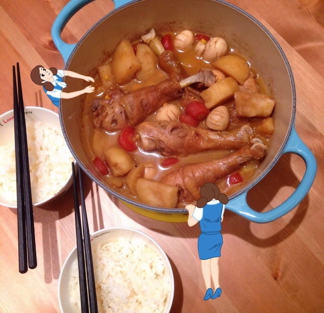 鸡腿炖土豆超级快手菜