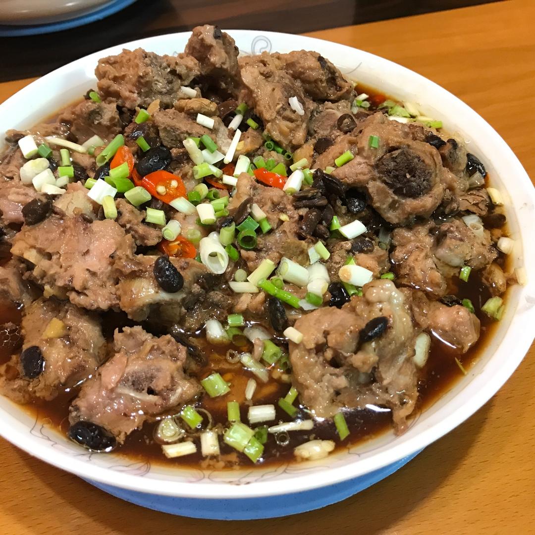 林小小雨做的豆豉蒸排骨