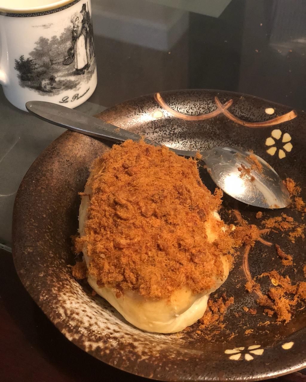 肉松沙拉酱面包（65度汤种）