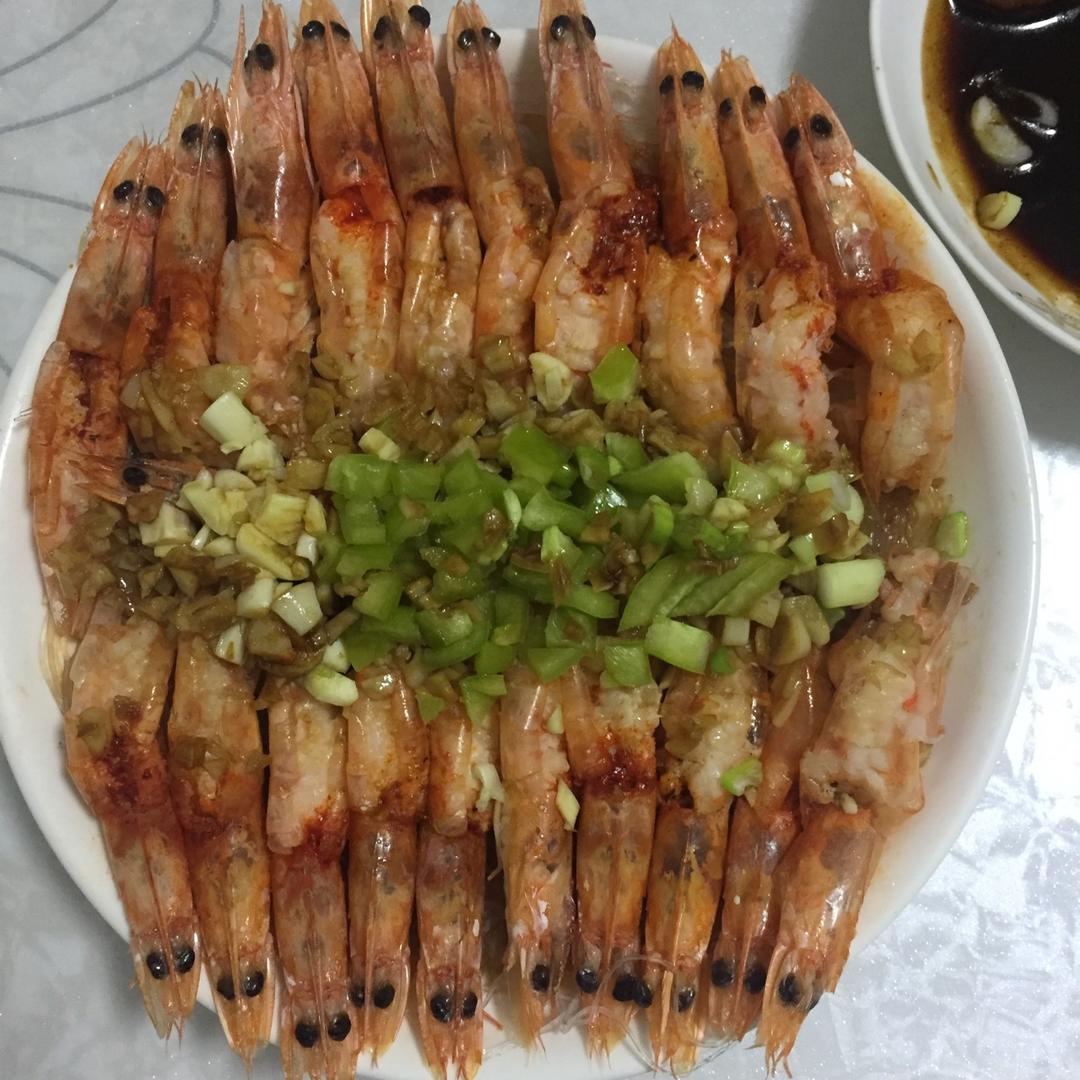 蒜蓉粉丝蒸虾