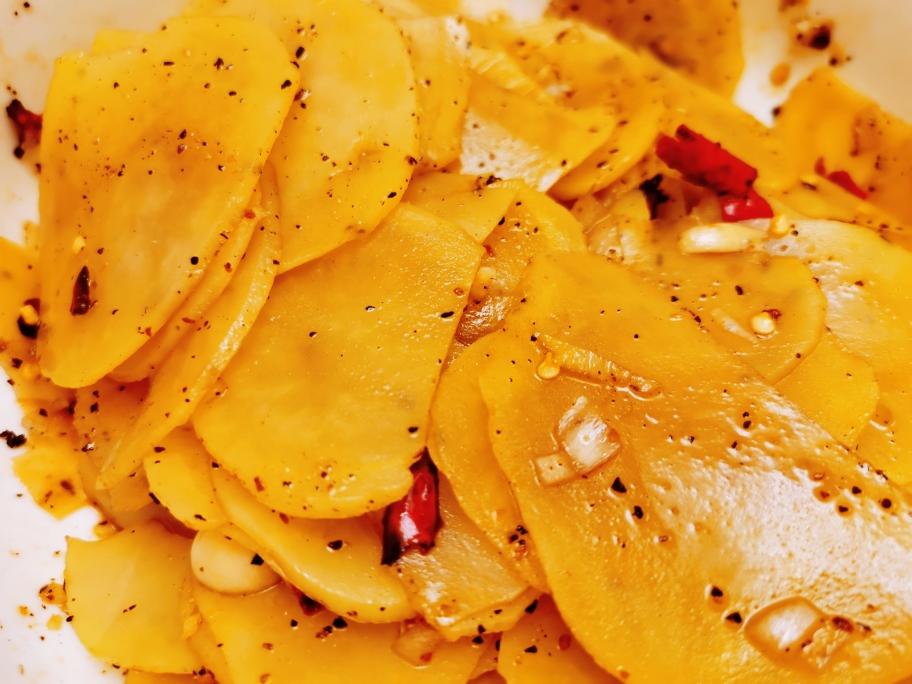 贼好吃的拌土豆片