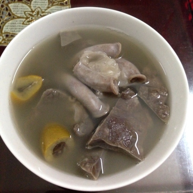 岁月静好diy做的猪肺橄榄清肺汤