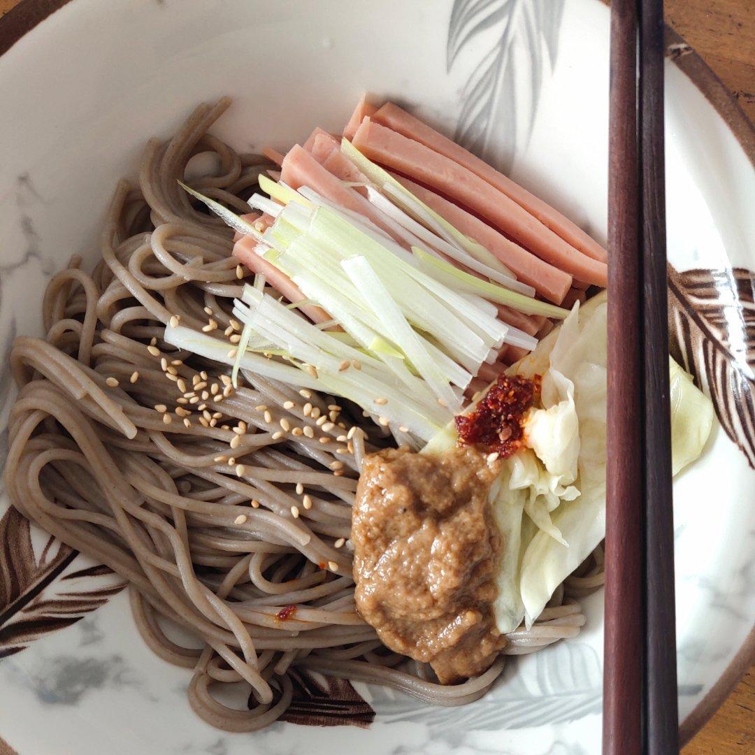 快手减脂餐❗️爆好吃的凉拌鸡丝荞麦面