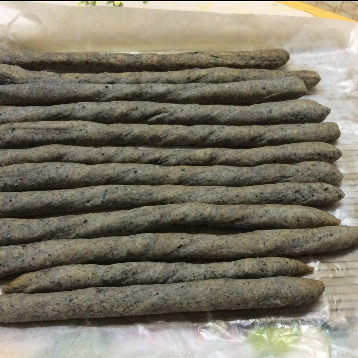 咸味黑芝麻普雷结