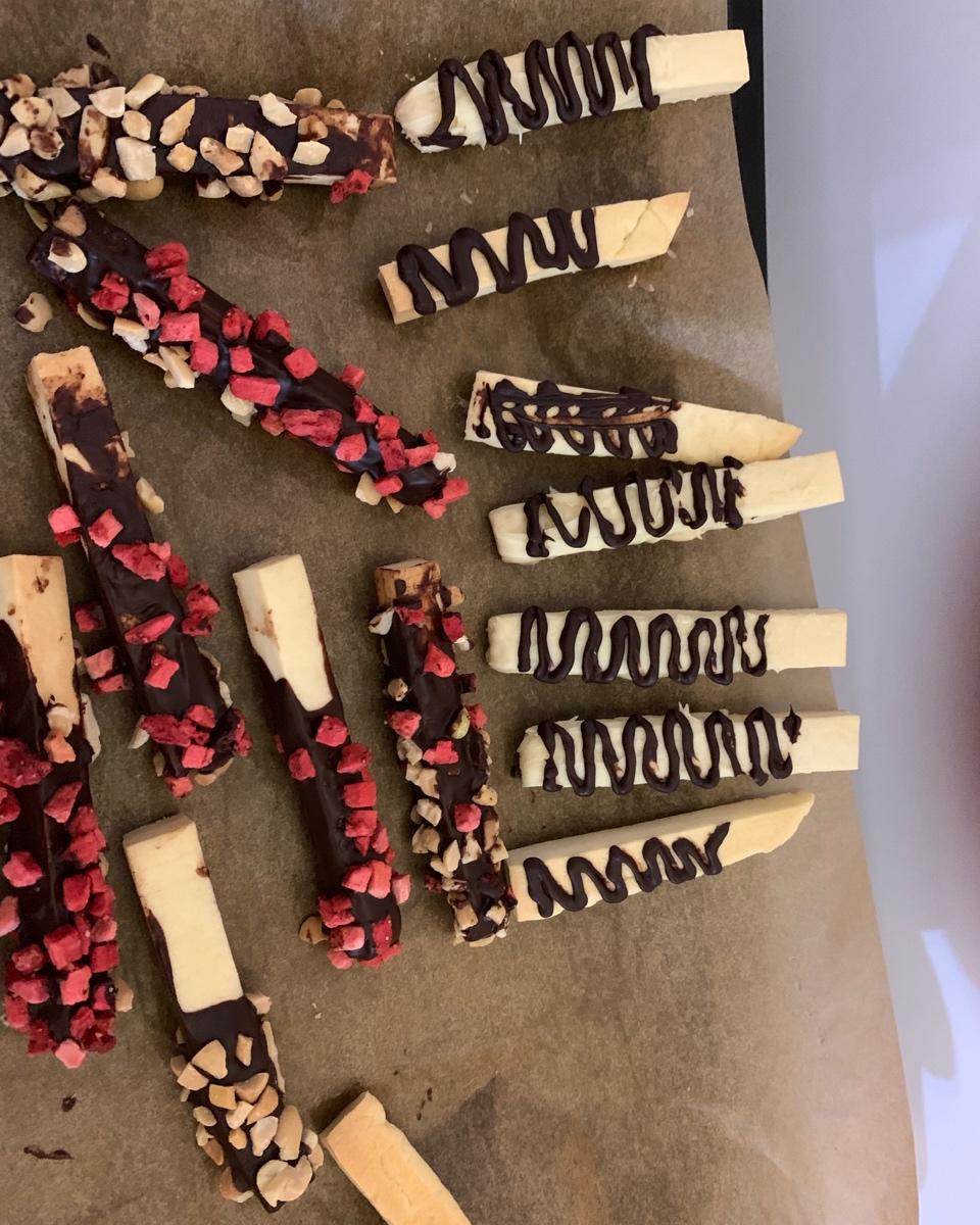 新手也能做的巧克力棒