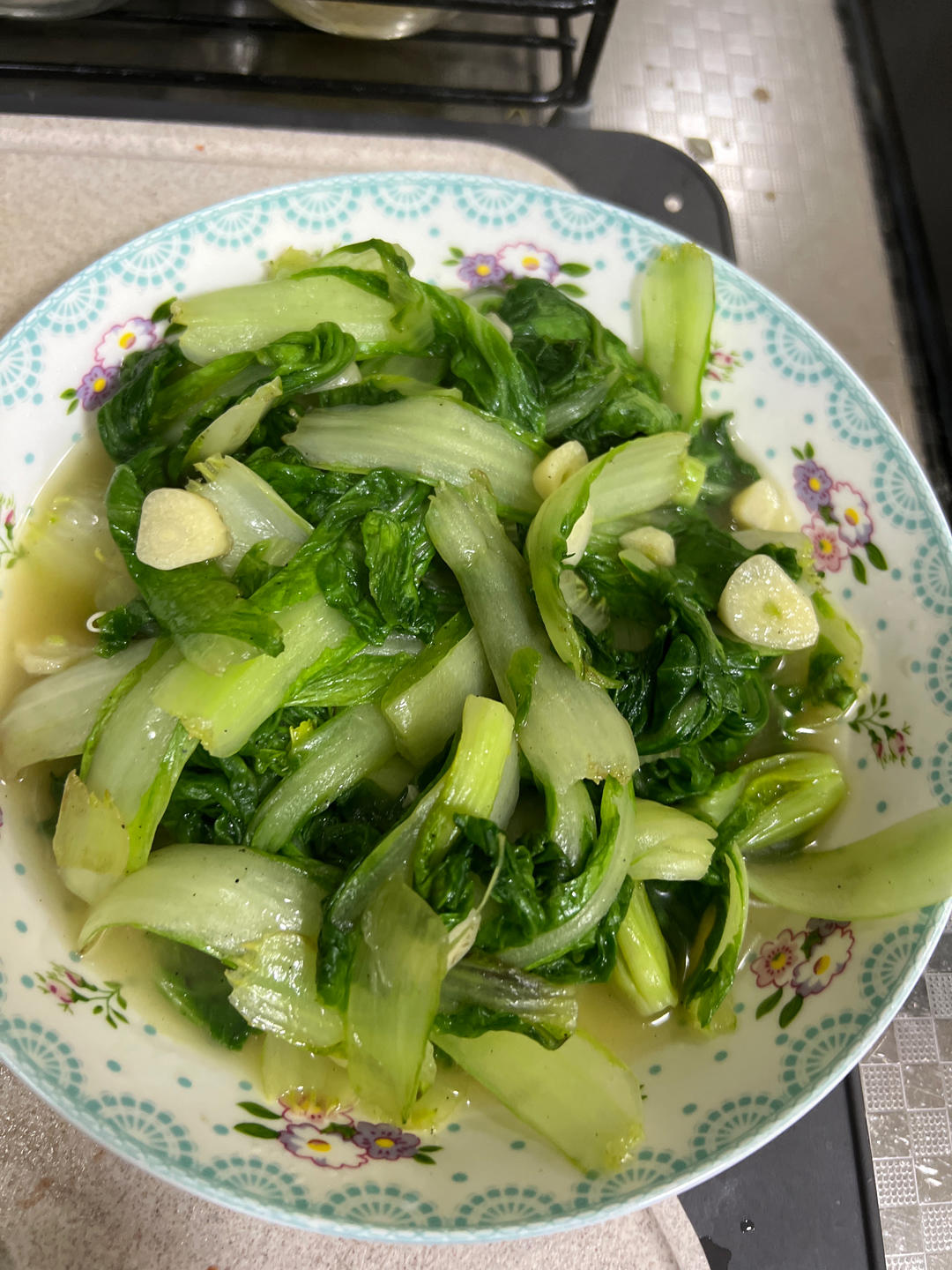 清炒小白菜