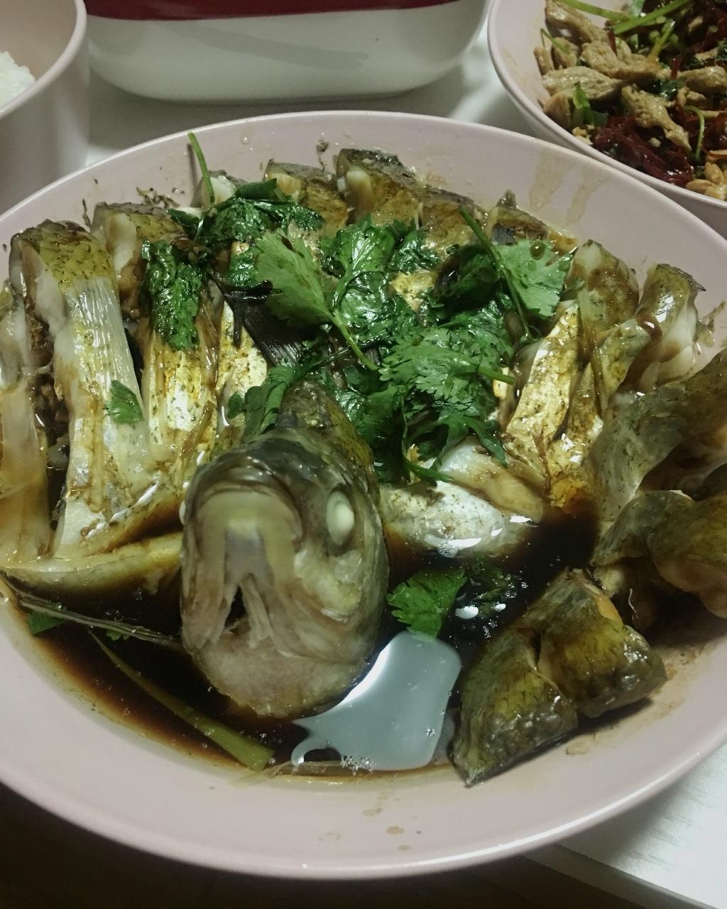 孔雀开屏清蒸鱼