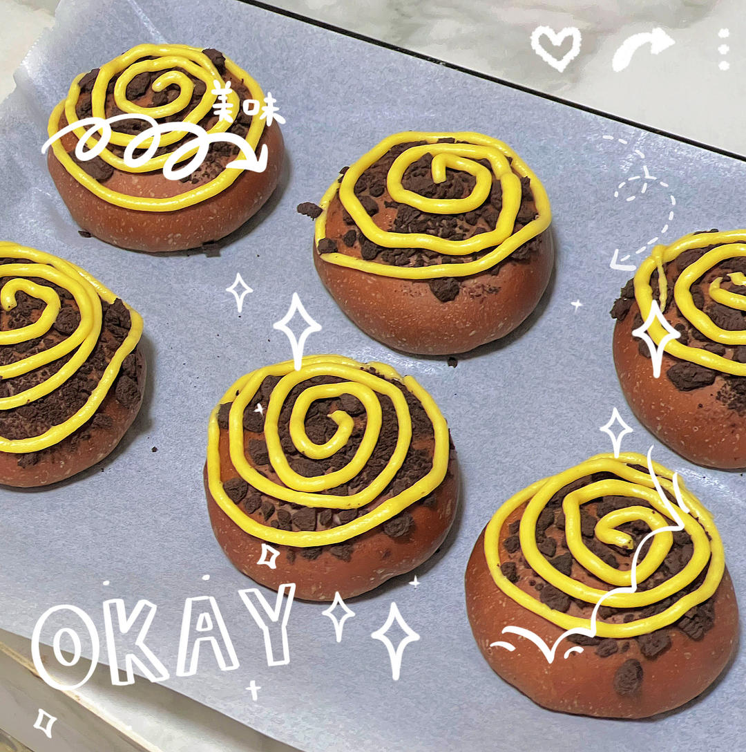 巧克力雷神面包