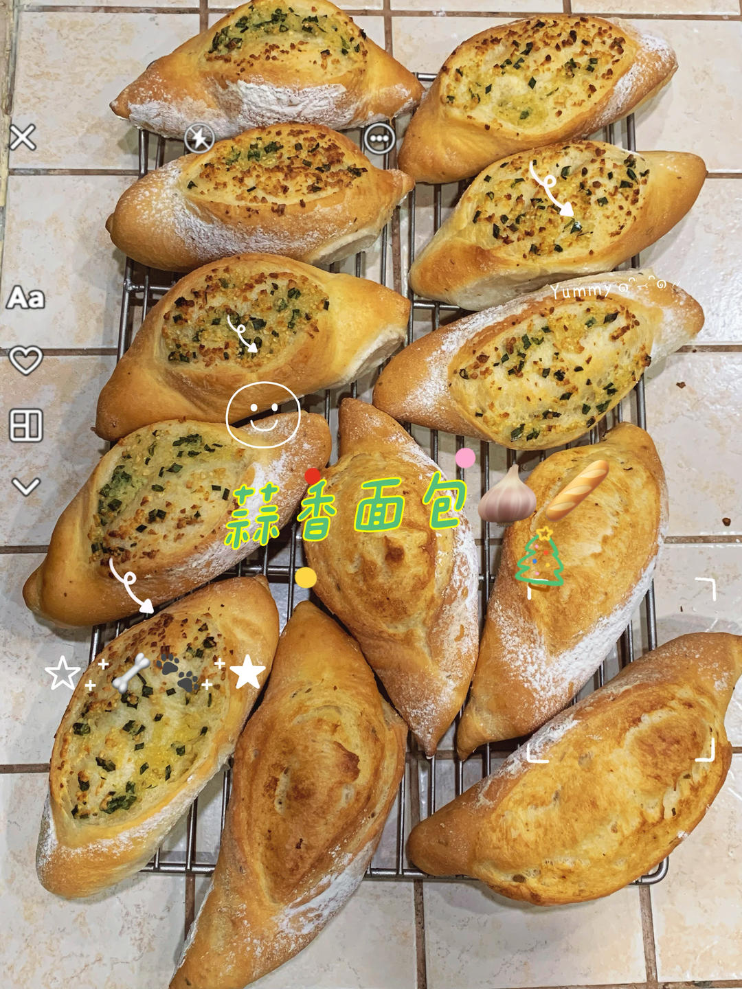 法式蒜香面包