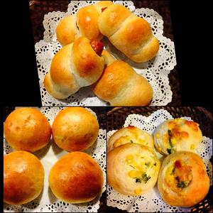菓子（惣菜）面包的做法 步骤8