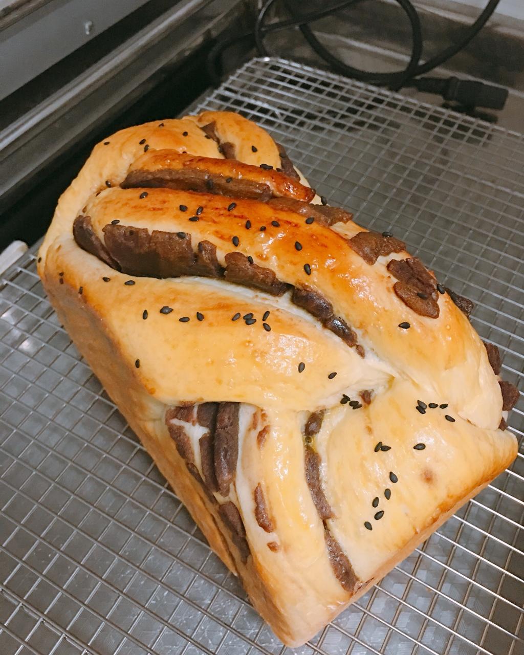 椰蓉吐司面包 Coconut Loaf