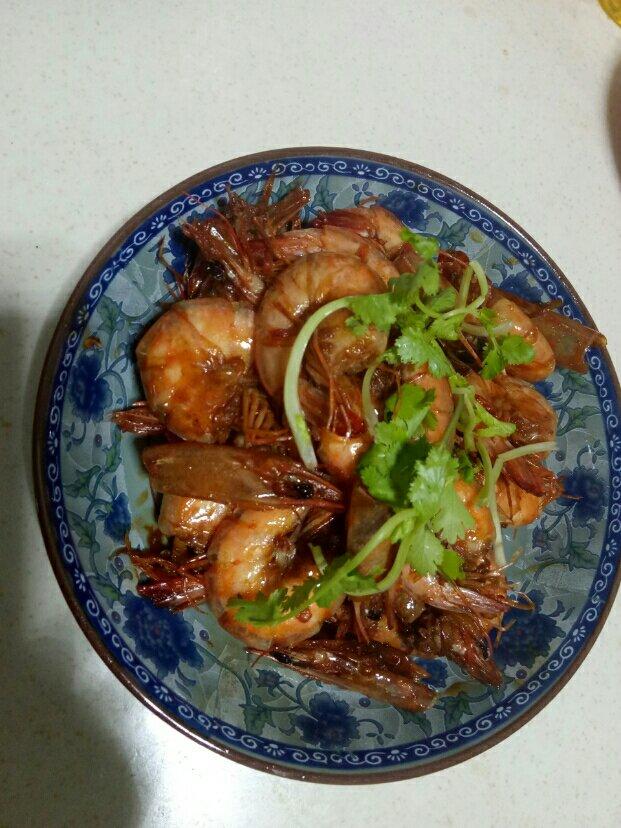 蒜蓉炒大虾