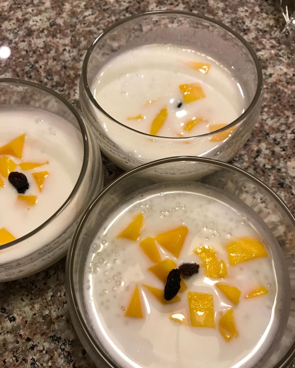 芒果椰浆西米露