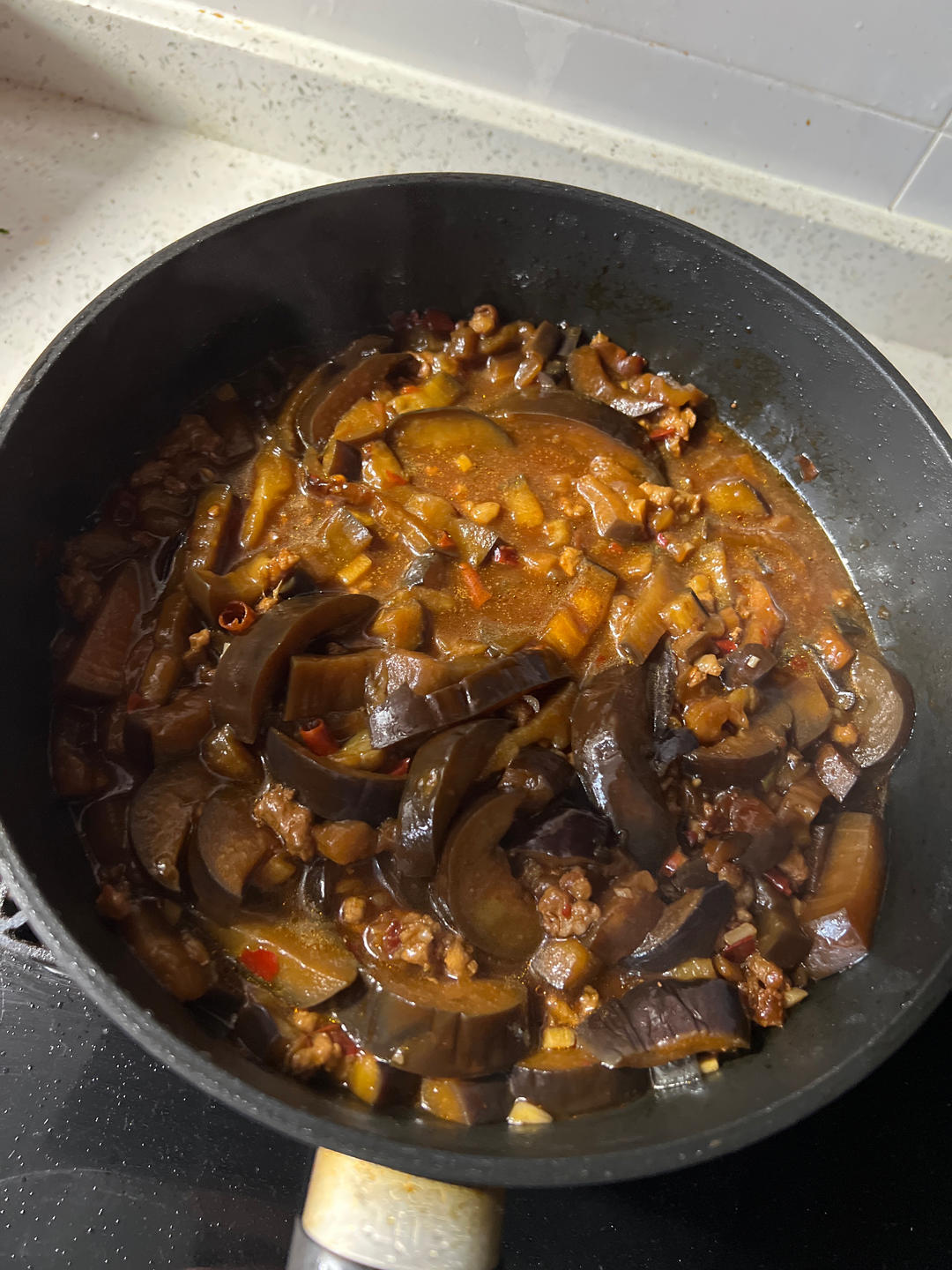 开胃下饭菜！巨简单的家常鱼香茄子煲