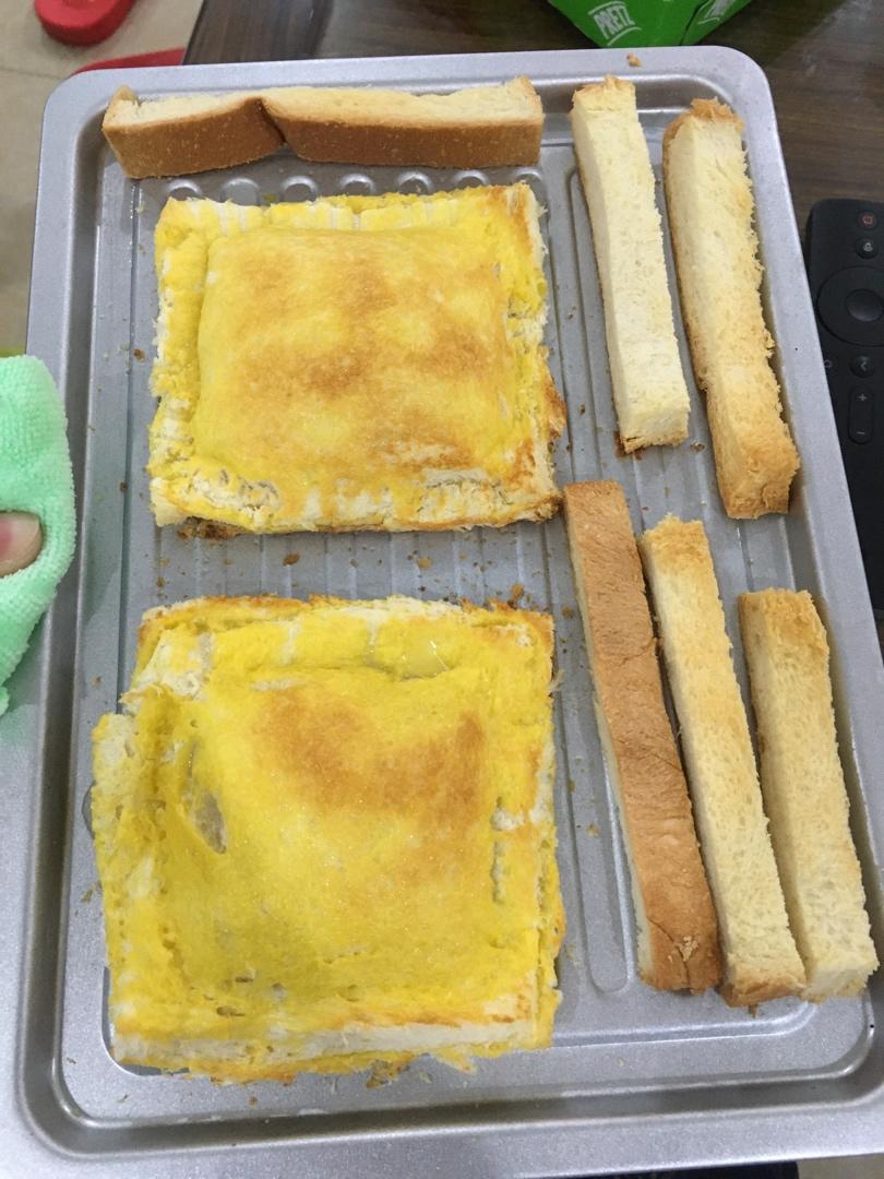超简单吐司苹果派