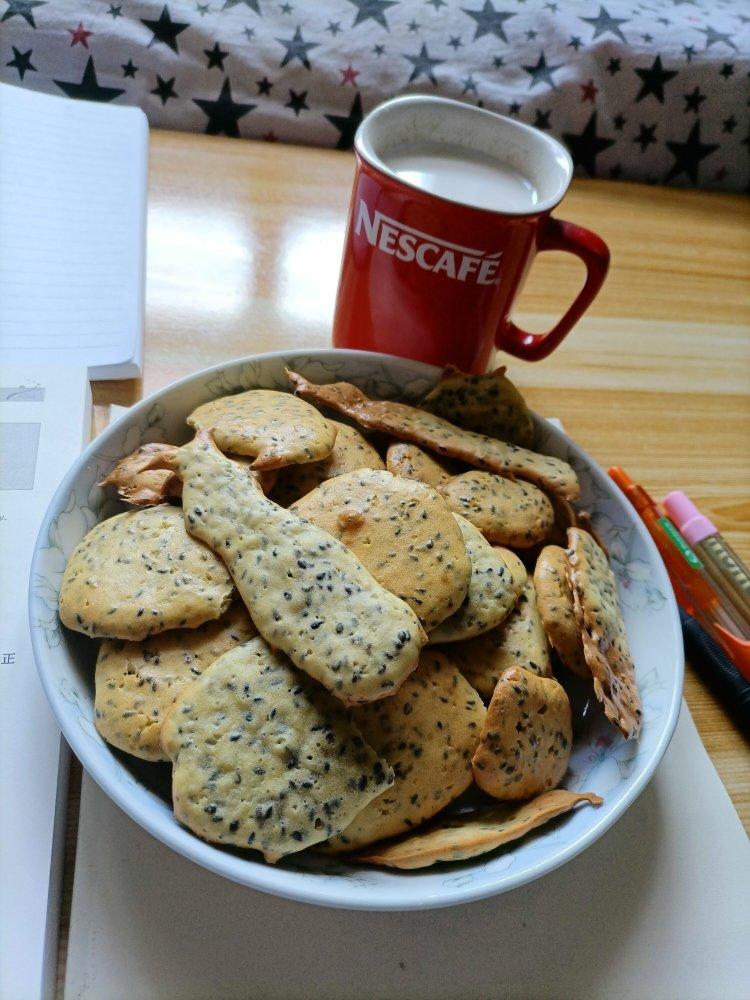 芝麻饼干（少油少糖简单版）