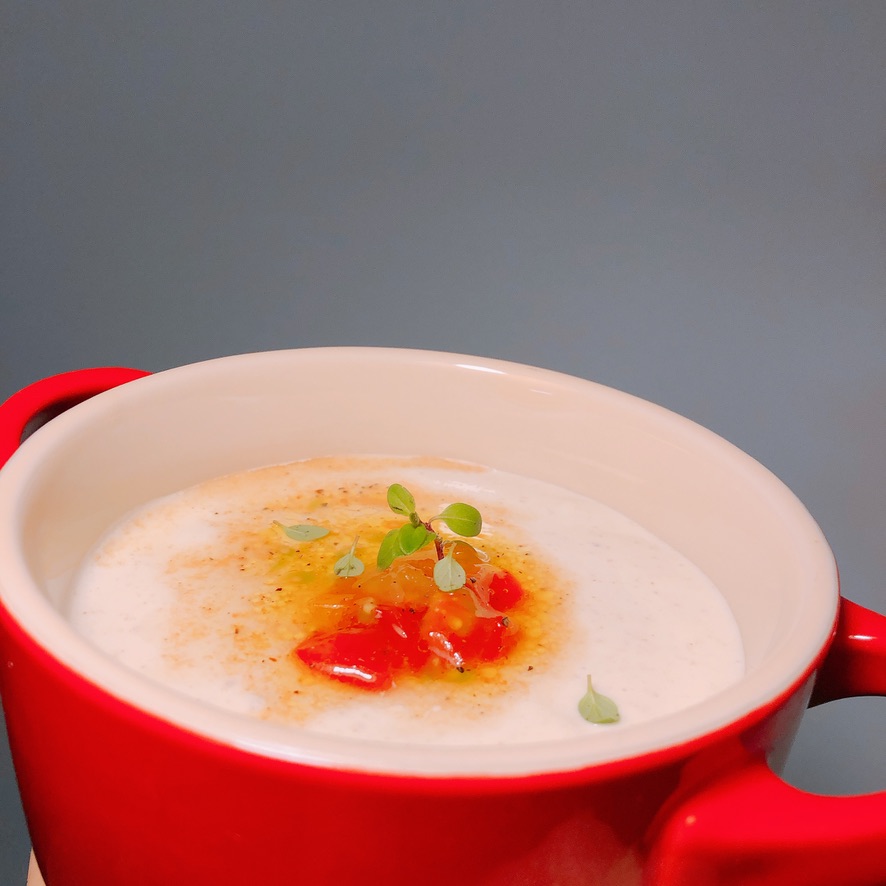 【素食】白西班牙冷汤的做法