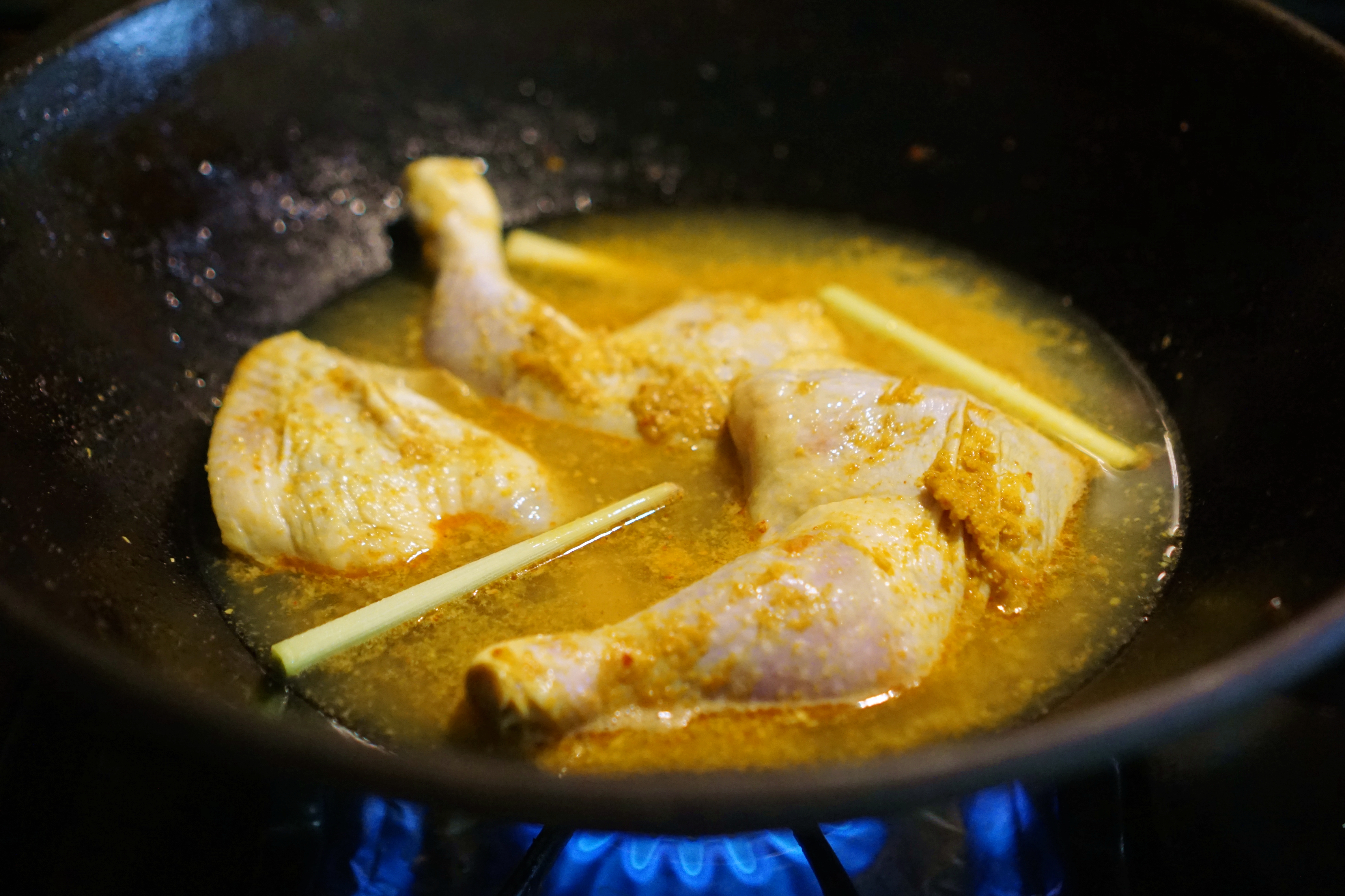 【印尼碎碎鸡】Ayam Penyet的做法 步骤5