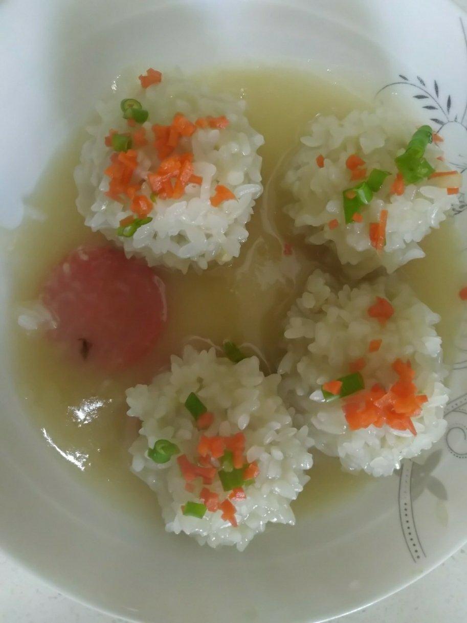 蒸糯米肉丸子