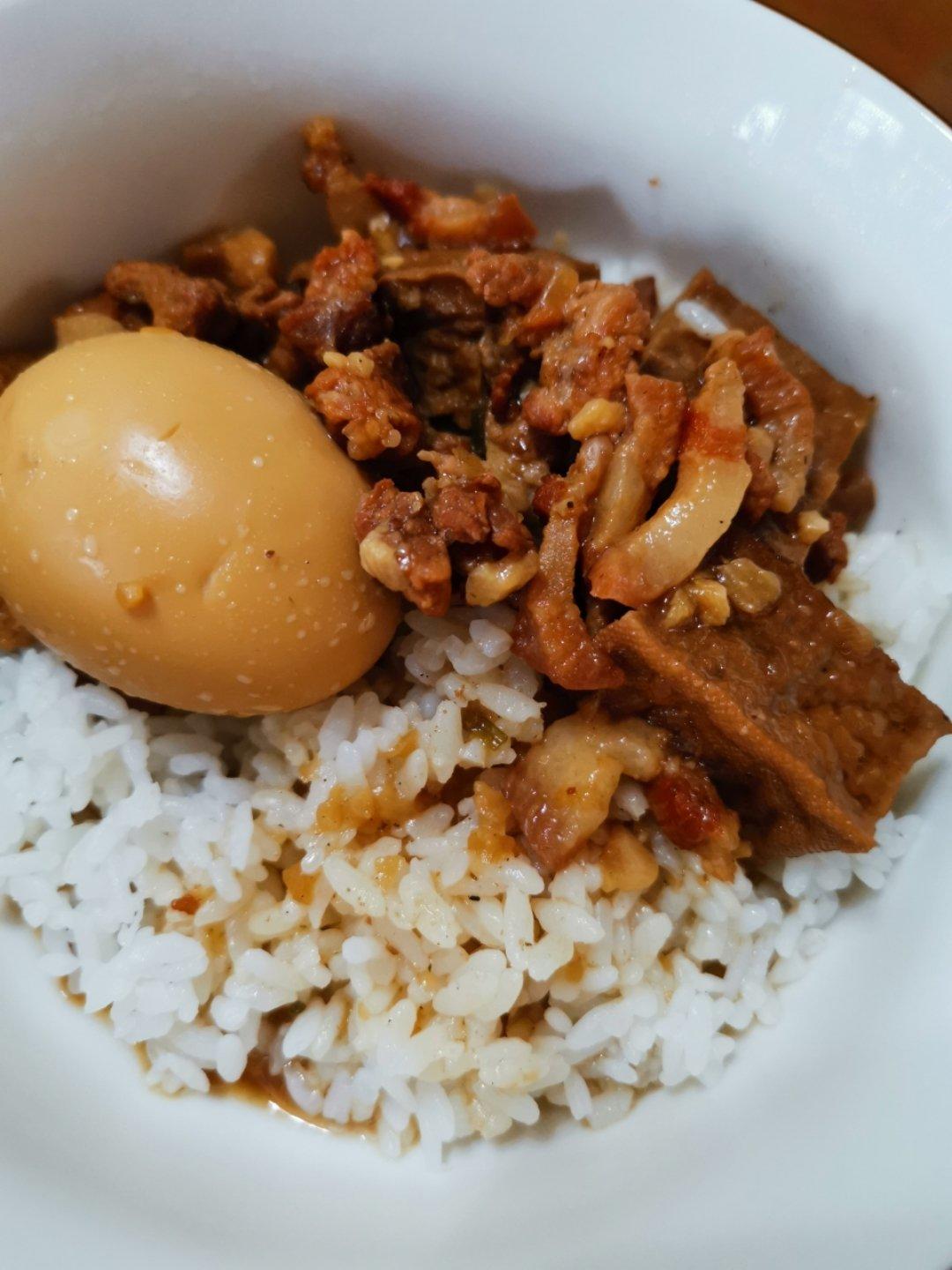 台湾卤肉  台湾卤肉饭Braised Pork Rice