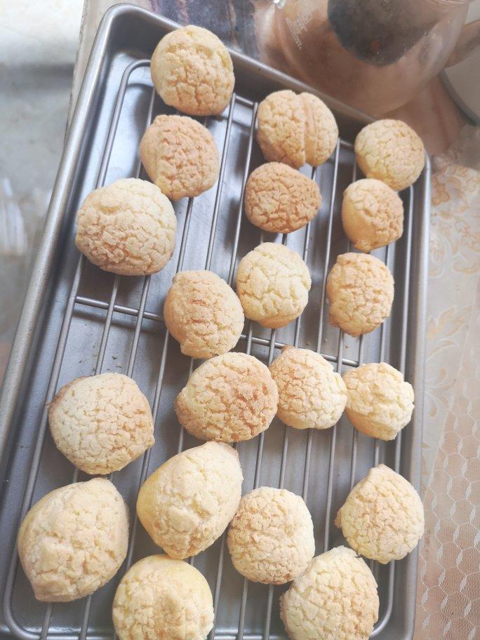 外酥里软❗️一次成功👉蓝莓酥皮泡芙❗️