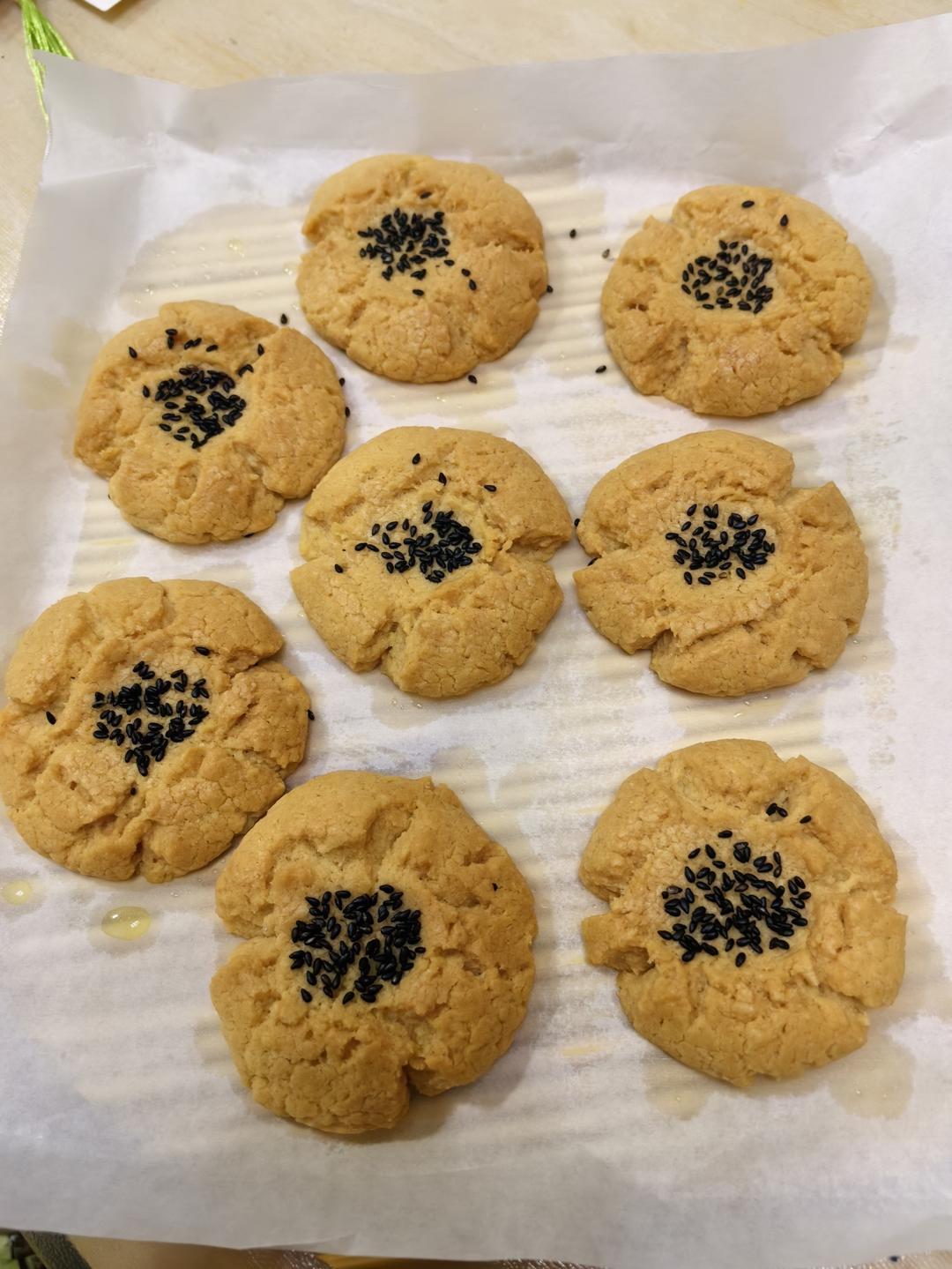 桃酥这么简单，不用打发，不用猪油也酥脆